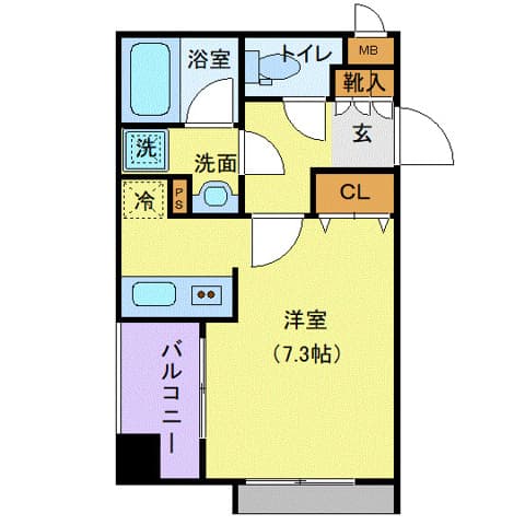 Preview floorplan of スパシエ新中野カステール