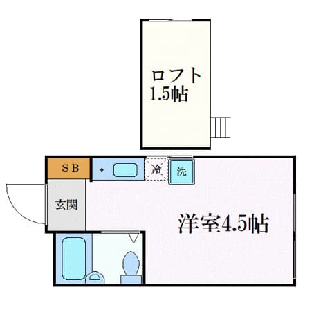 Preview floorplan of ペアパレス荻窪