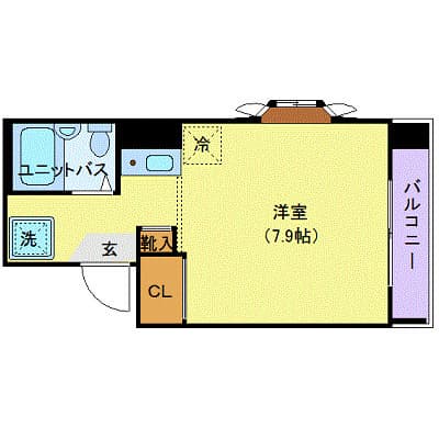 Preview floorplan of USハイツ鶯谷