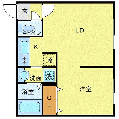 Preview floorplan of MODULOR三軒茶屋