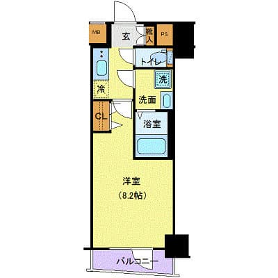 Preview floorplan of ジェノヴィア田端Ⅱグリーンヴェール...