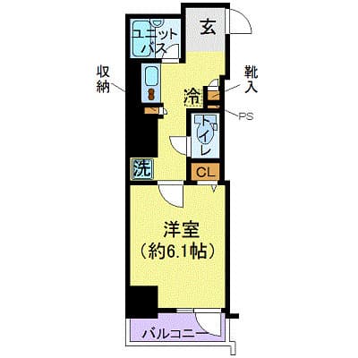 Preview floorplan of プレール・ドゥーク蒲田Ⅱ