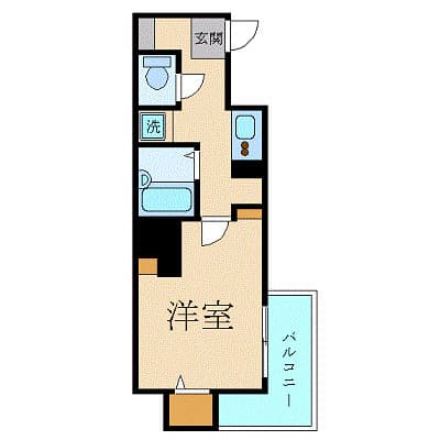 Preview floorplan of スカイコート日本橋人形町第5