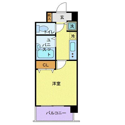 Preview floorplan of ヴィータローザ大森海岸