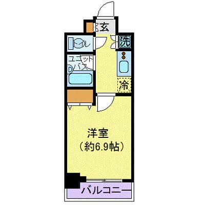 Preview floorplan of パレステュディオ新宿都庁前