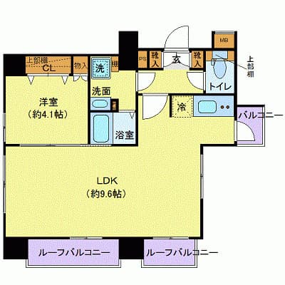 Preview floorplan of プレール文京WEST