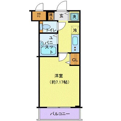 Preview floorplan of ガリシア江古田