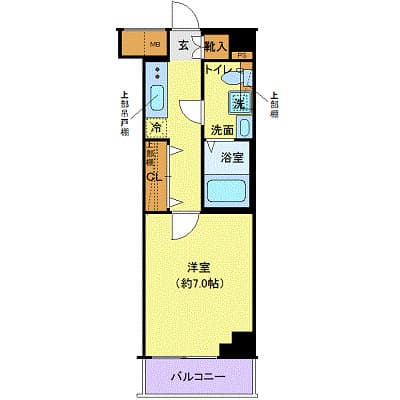 Preview floorplan of クレヴィスタ豊洲ベイサイドⅡ