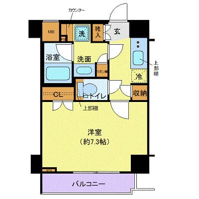 Preview floorplan of ガリシア用賀