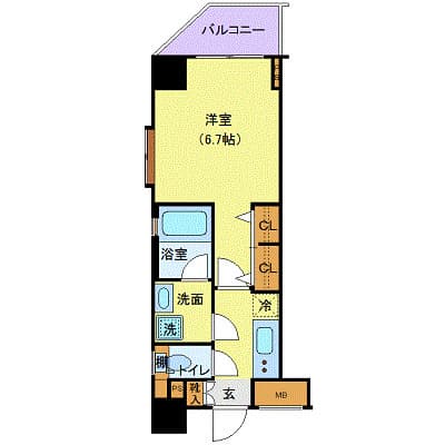 Preview floorplan of アクサスジーベック秋葉原