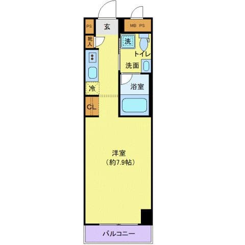 Preview floorplan of ブルーノコート蒲田