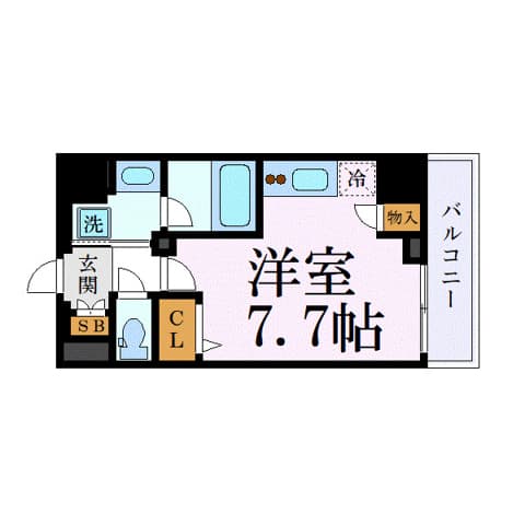 Preview floorplan of クレヴィスタ押上
