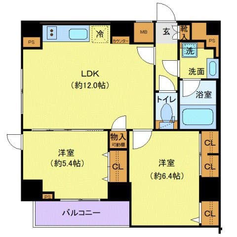Preview floorplan of ジェノヴィア田端Ⅲグリーンヴェール...