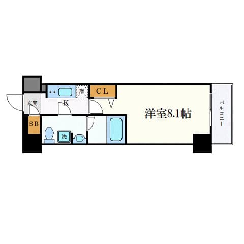 Preview floorplan of ベルシード池袋本町