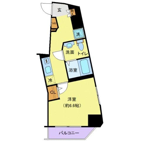Preview floorplan of ベルシード品川西大井