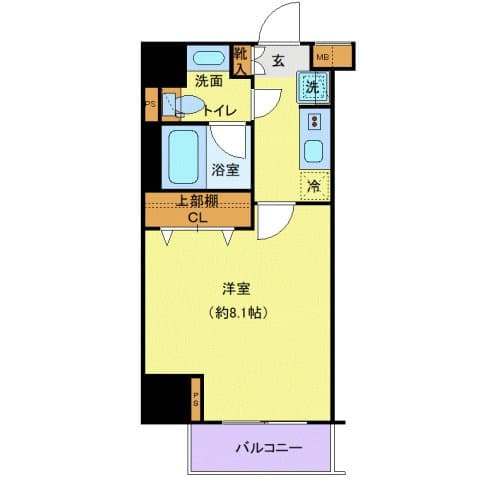 Preview floorplan of ガリシア平和島
