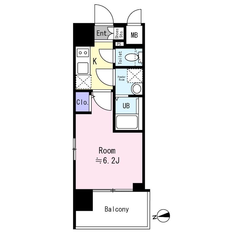 Preview floorplan of Eslead The Glare Osaka