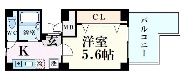 Preview floorplan of Broth coat Rokko