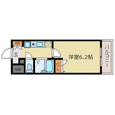 Preview floorplan of Esled Kyobashi Station Plaza