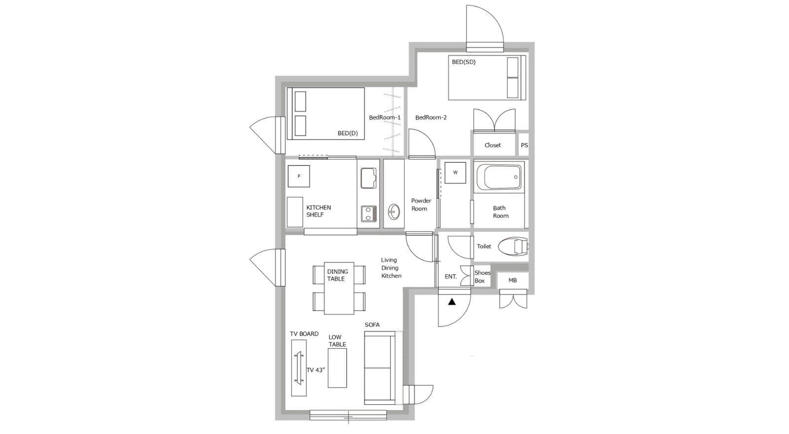 Preview floorplan of Bunkyo Korakuen