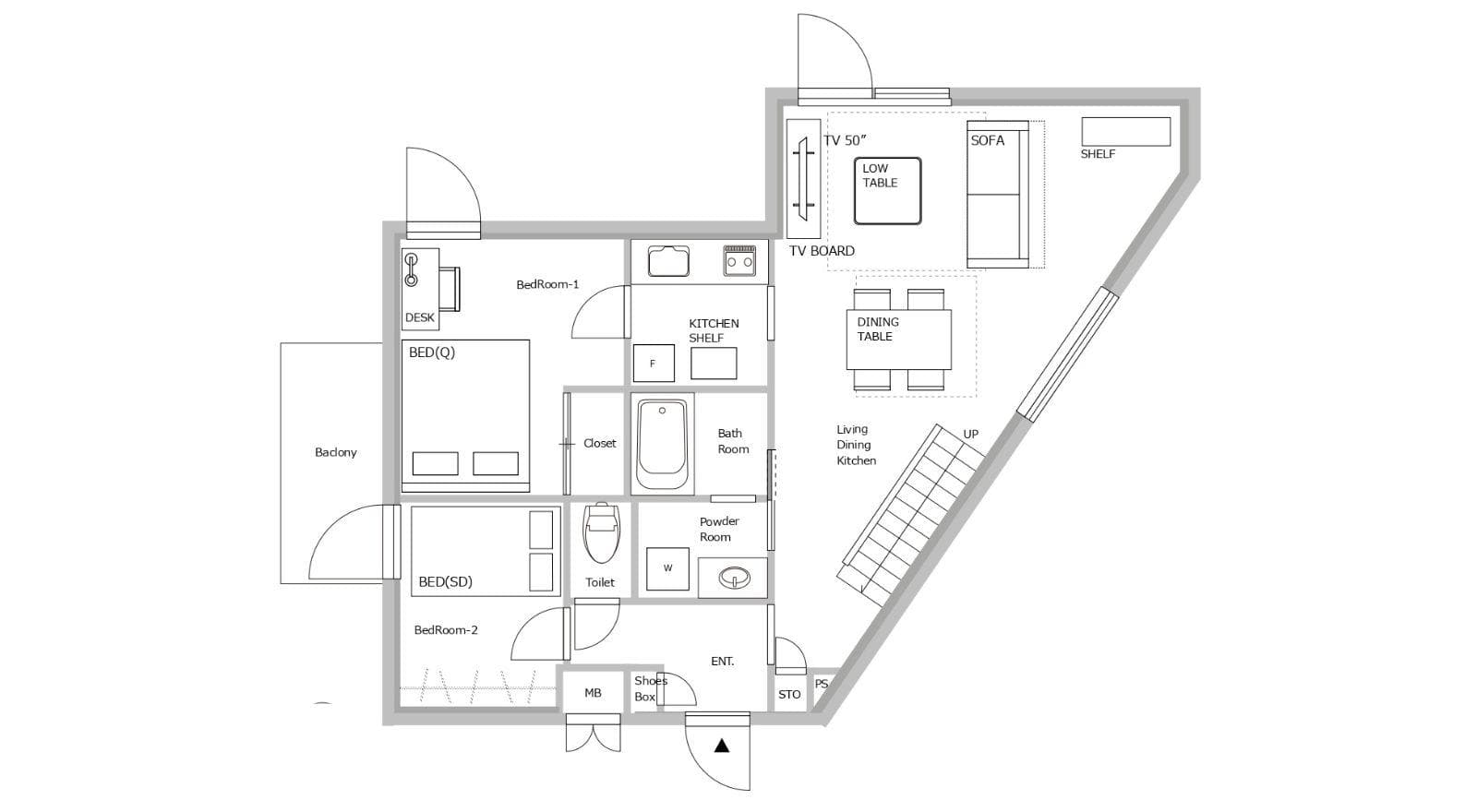 Preview floorplan of Bunkyo Korakuen