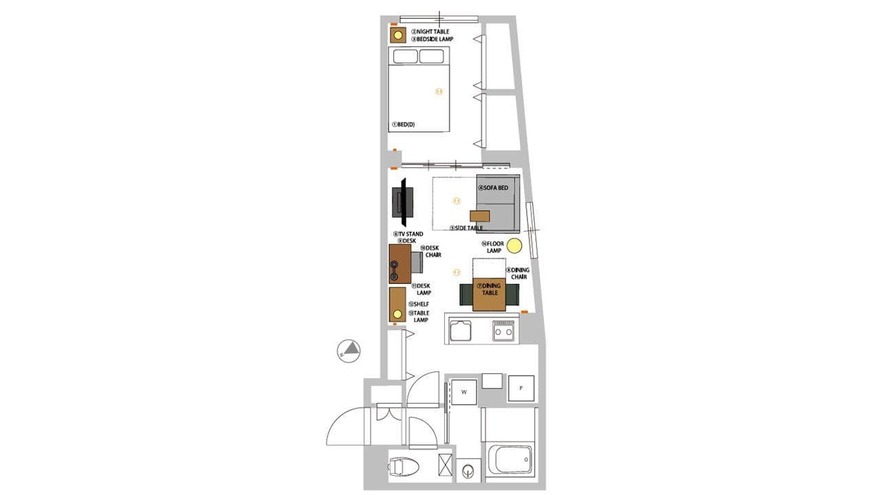 Preview floorplan of Ebisu