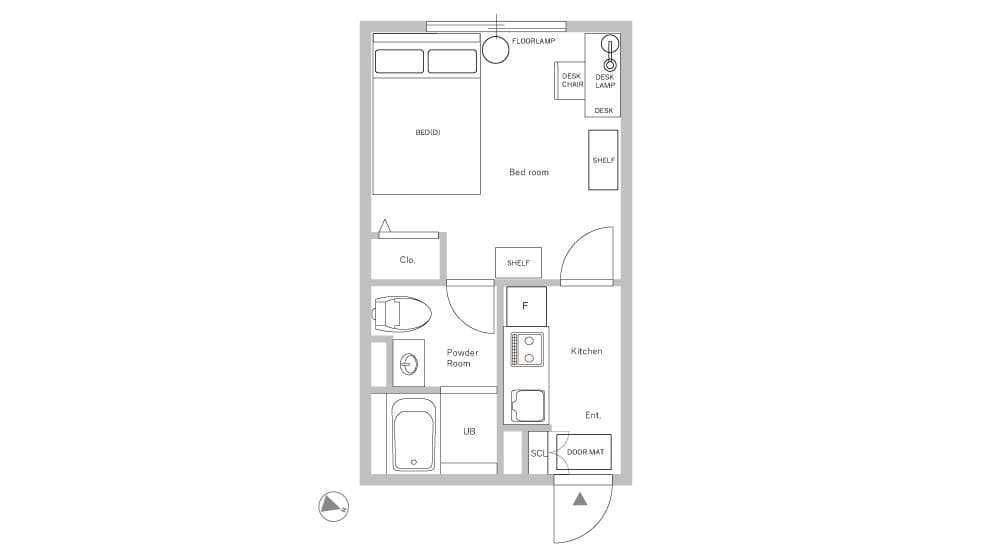 Preview floorplan of Iidabashi