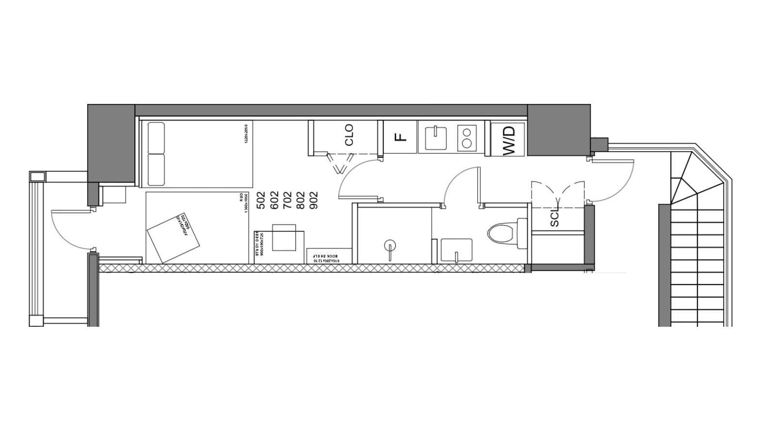 Preview floorplan of Iwamotocho