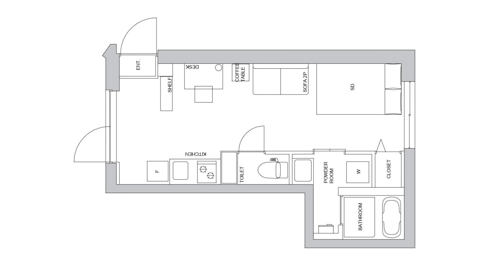 Preview floorplan of Sengoku