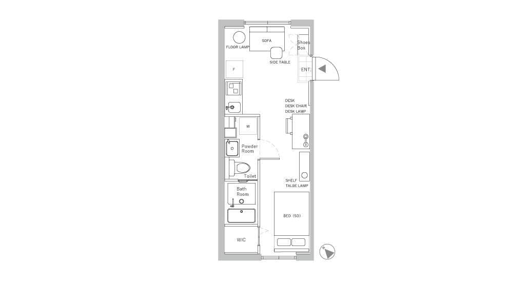 Preview floorplan of Sengoku