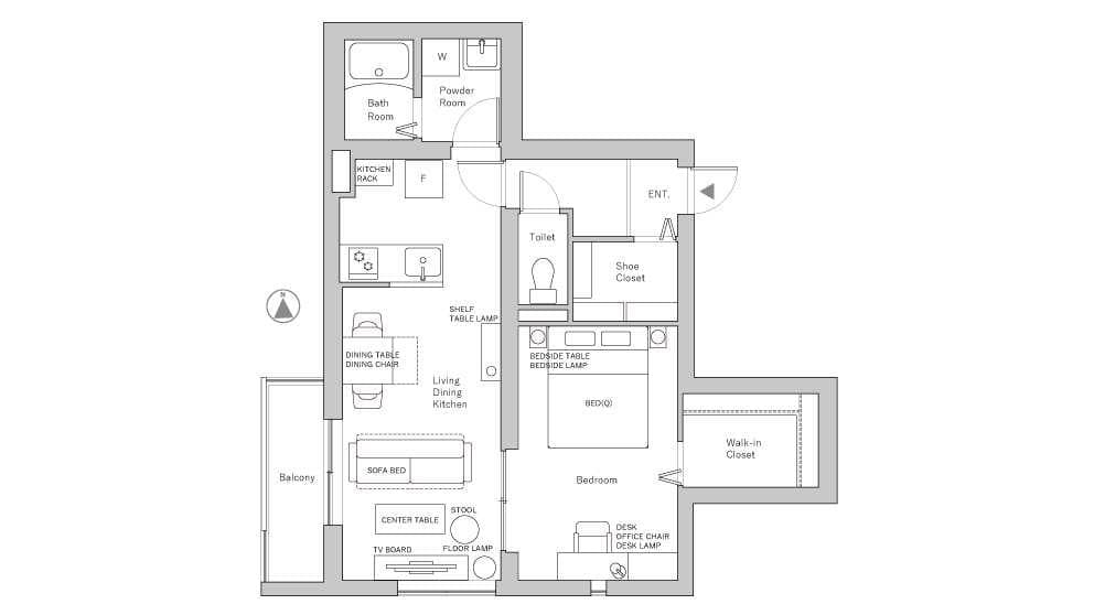 Preview floorplan of Shin-nakanoⅡ