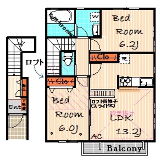 Preview floorplan of Spellanzha A