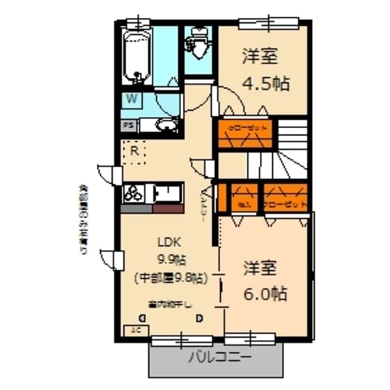 Main floorplan of Ridall