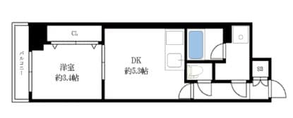 Preview floorplan of LW Kyoto Sakuratei ✨Foreign nationals: OK