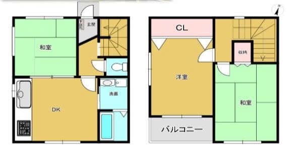 Preview floorplan of Otani-cho Terrace House