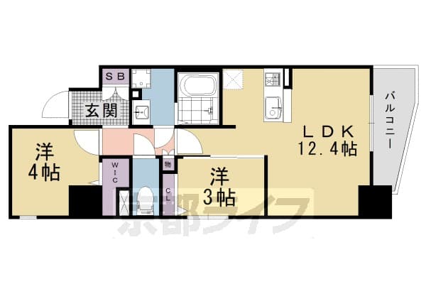 Preview interior of Sol Terrace Kyoto Nishioji Ru