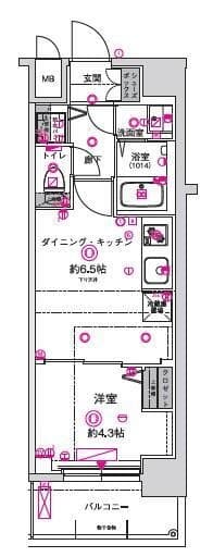 Preview interior of CREST TAPP Kyoto Uzumasa Tenjingawa DEX 1 ✨Foreign nationals: OK