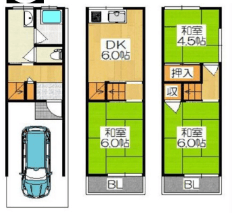 Preview floorplan of Kashima 2-house