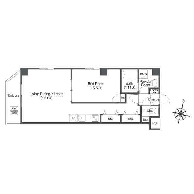 Preview floorplan of KENEDIX Chiba Chuo