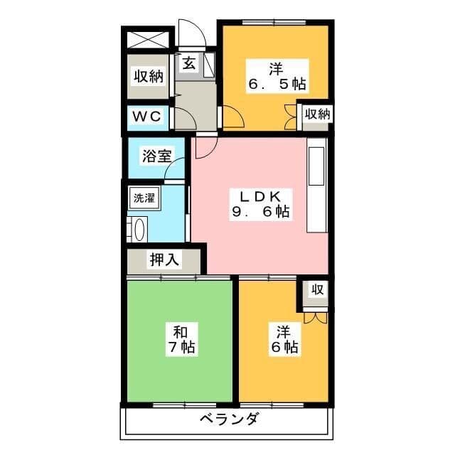 Preview floorplan of Makuhari-Hongo Park Heights