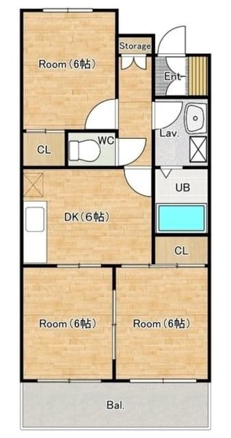Preview floorplan of Terrace Residence Chiba Hanazonocho
