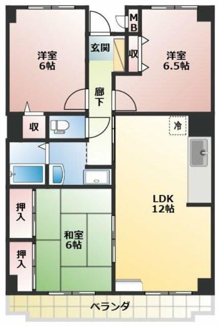 Preview floorplan of Harvest Hongo