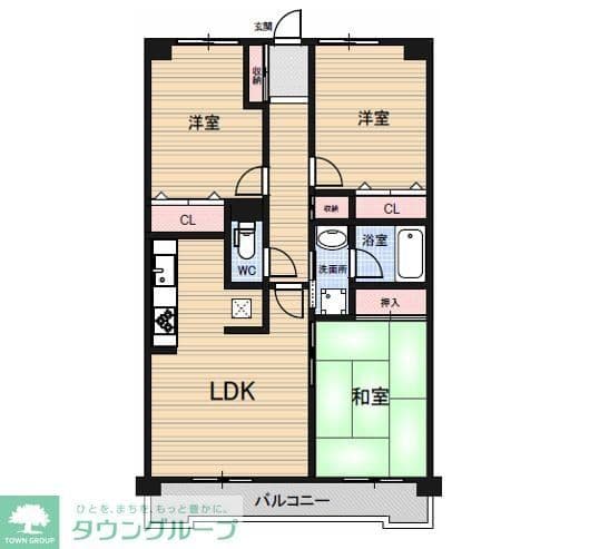 Preview floorplan of Fine View Chiba