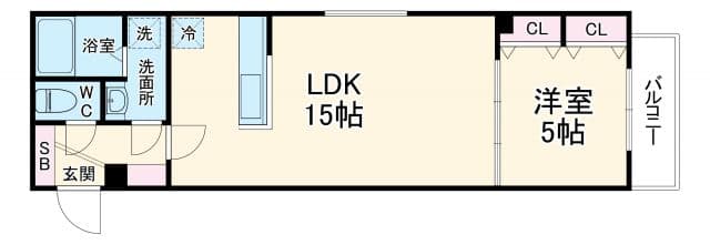 Preview floorplan of Rb Miriabita Narashino Ekimae