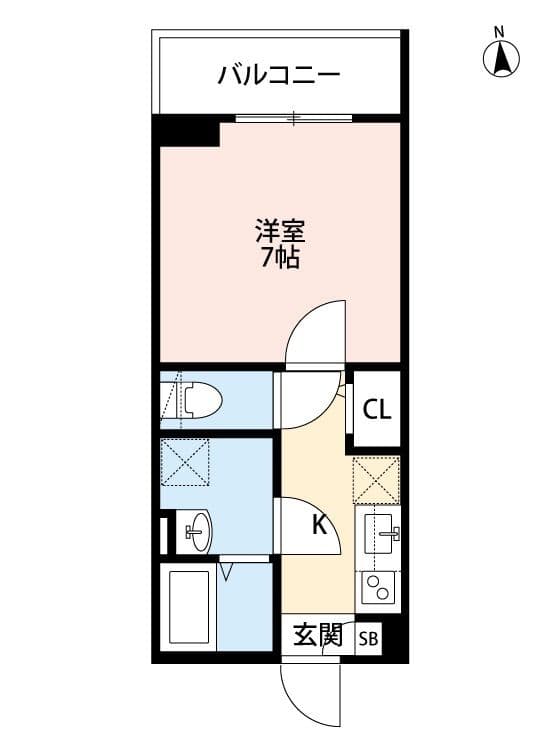 Preview floorplan of A-style Mukogawa