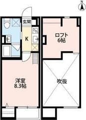 Preview floorplan of J Tachibana East