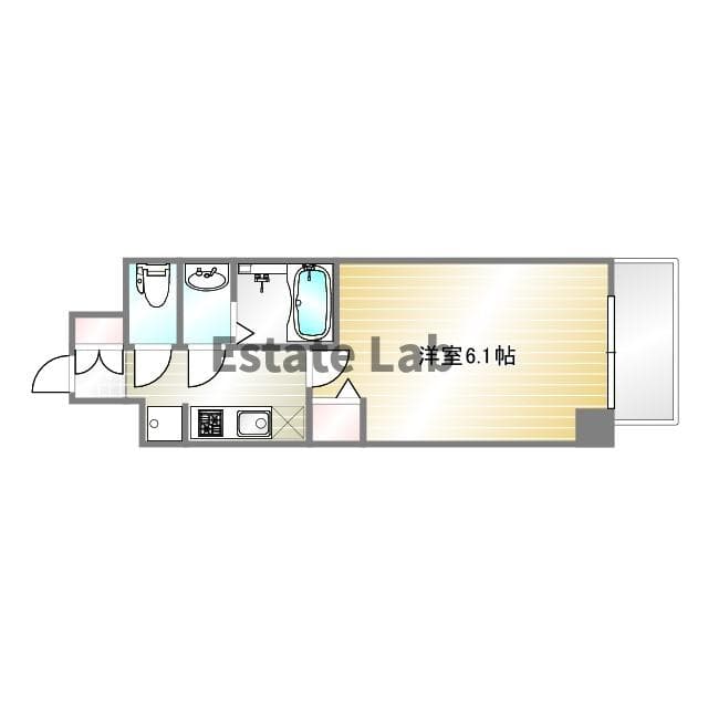 Preview floorplan of Estem Court Kobe Gran Style