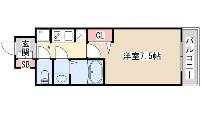 Preview floorplan of Samty Kobe BENIR