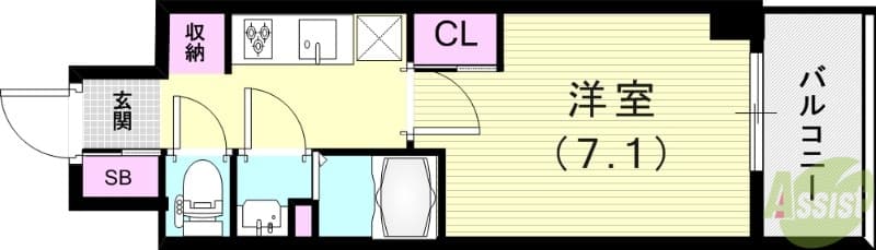 Preview floorplan of GENOVIA Kobe Minatogawa Park