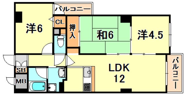 Preview floorplan of Sancourt Chidorigaoka
